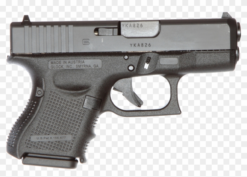 Glock 26 - 10mm Gun Clipart #4941172