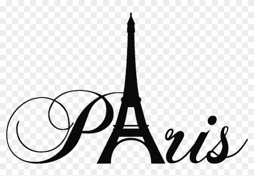 Wall Decal Paris With Tower Cheap Stickers - Steeple Clipart #4941198