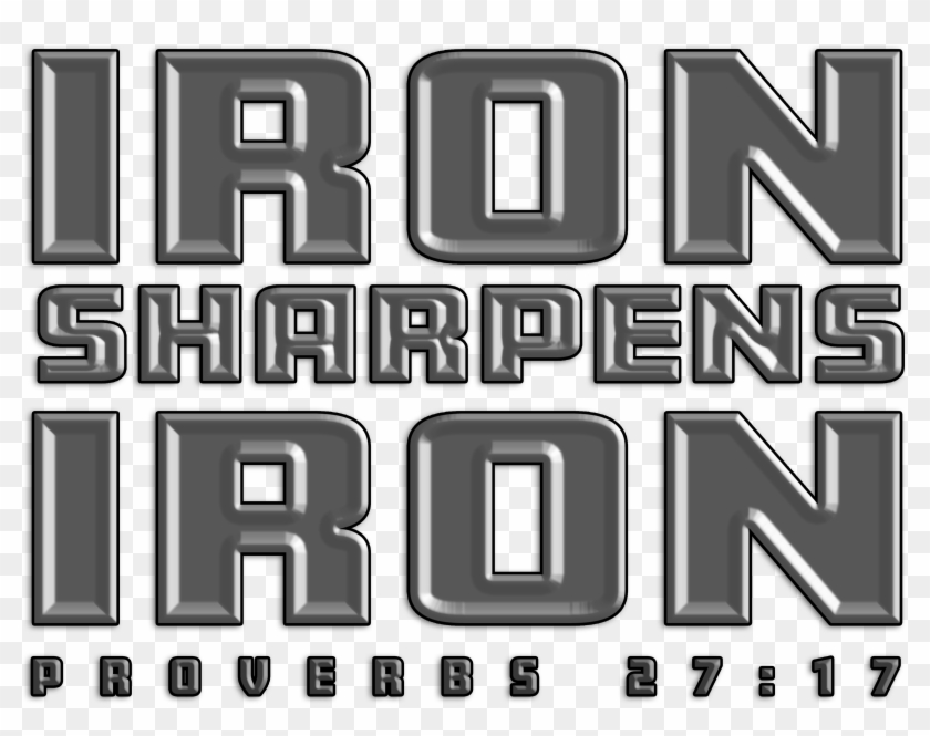 Iron Sharpens Iron Clipart