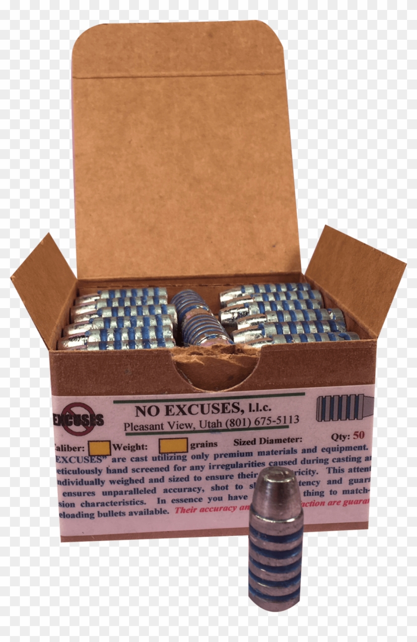 45 Caliber 460 Grain - Box Clipart #4941508