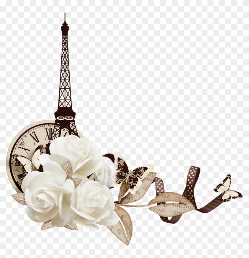 Tubes De La Tour Eiffel - Eiffel Tower Clipart #4941903