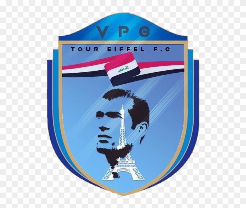 Vpg Tour Eiffel Fc - Emblem Clipart #4941971