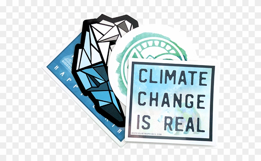 Durable And Weatherproof - Happy Earth Stickers Clipart