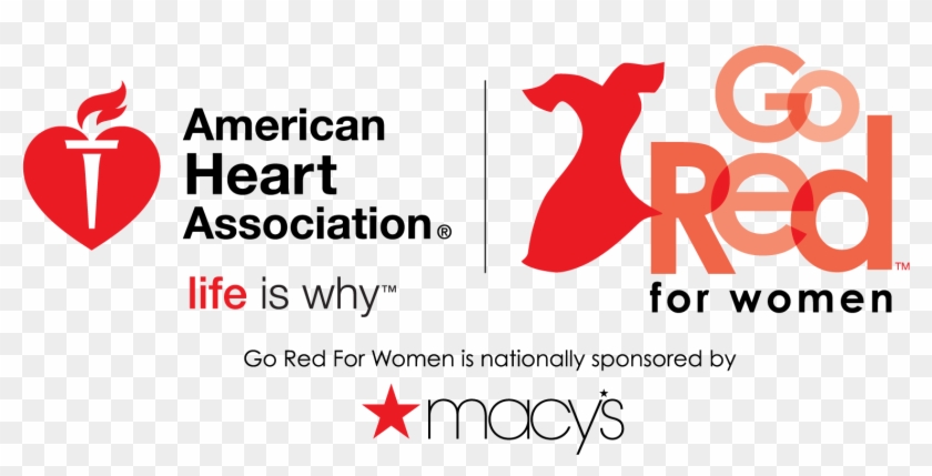 American Heart Association Go Red 2017 Clipart #4942292