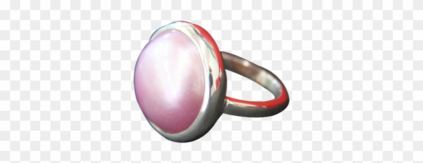 Mabe Pearl Pink - Ring Clipart #4942406