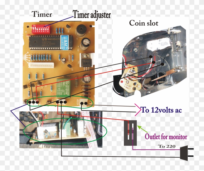 Pisonetcompletewiring - Allan Timer 30 Minutes Clipart #4942583