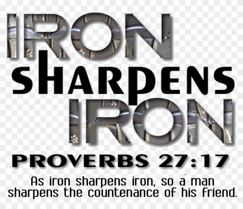 Iron Sharpens Iron Clipart