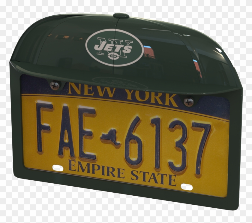 New York Jets Baseball Cap Frame - New York License Plates Clipart #4943064