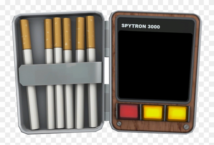 Tf2 Spy Disguise Kit - Team Fortress 2 Spy Cigarette Case Clipart #4943287