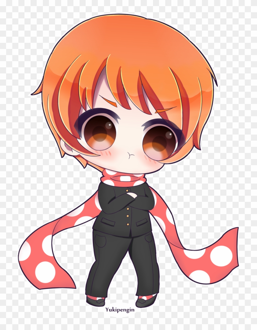Osano Najimi Chibi By Yukipengin Chibi, Yandere Simulator - Chibi Yandere Rivals Male Clipart