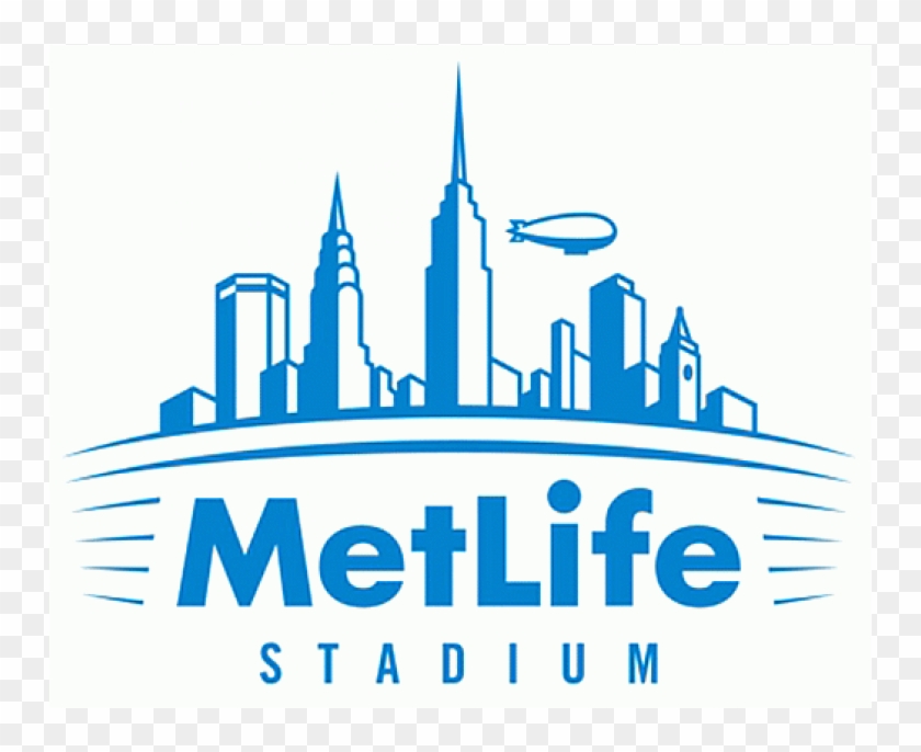 New York Jets Iron On Stickers And Peel-off Decals - Met Life Stadium Logo Clipart #4943397