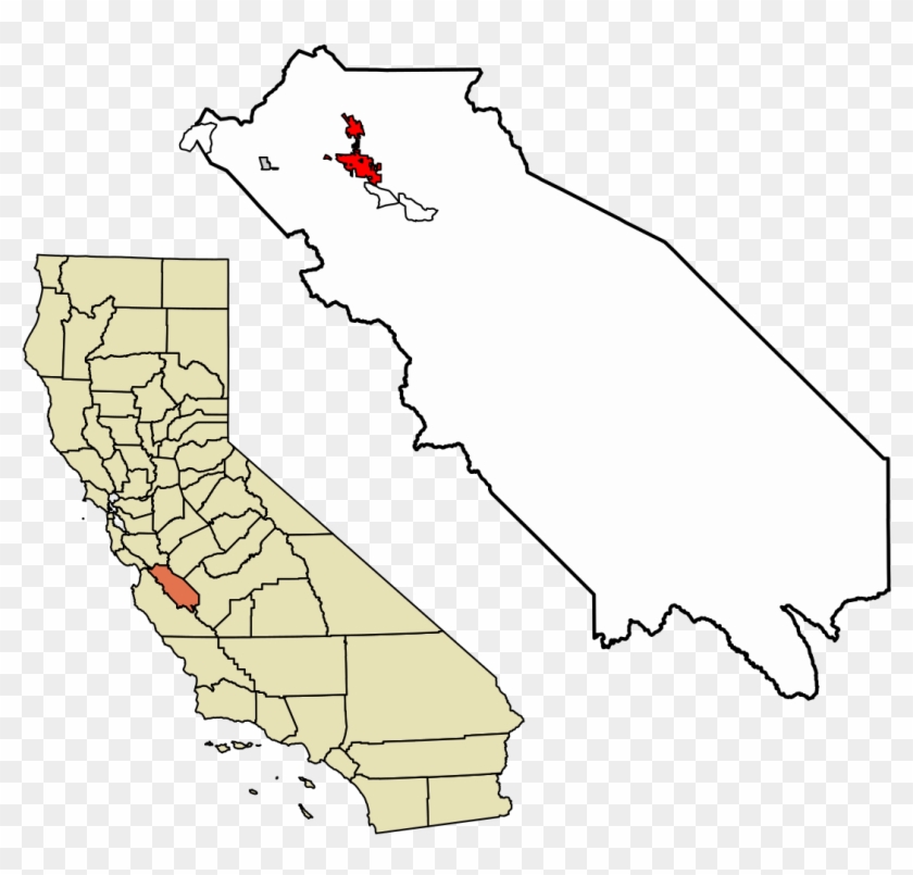 San Benito County California Incorporated And Unincorporated - Mt Diablo California Map Clipart