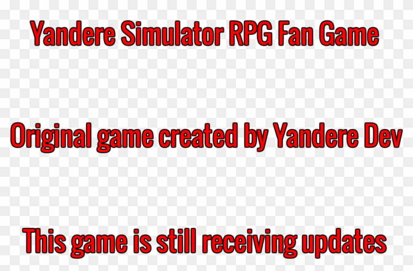 A Yandere Simulator Rpg Fan Game - Carmine Clipart