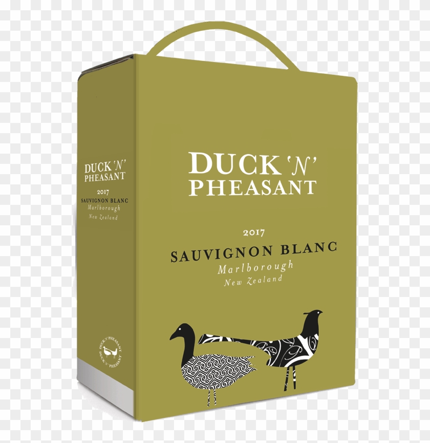 Duck 'n' Pheasant Sauvignon Blanc Wine Box 2017 , Png - Loon Clipart #4944004