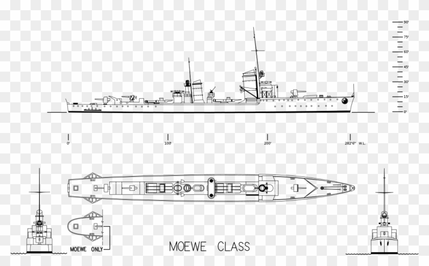 German Torpedo Boat Möwe - Type 23 Torpedo Boat Clipart