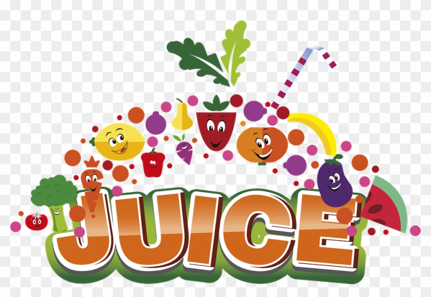 Juices Fruit Color Food Delicious Healthy - Gambar Logo Jus Buah Clipart #4944989