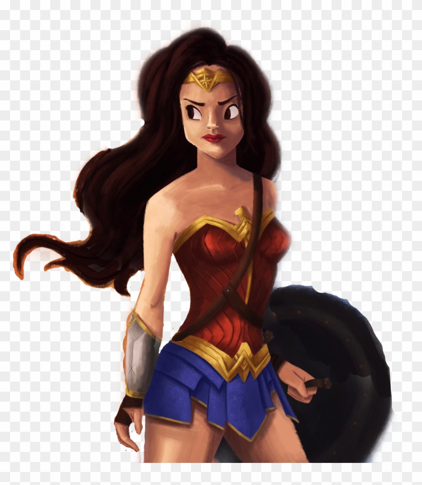 #dc #comics #wonderwoman #superhero #powerful #walli - Wonder Woman Clipart #4945014
