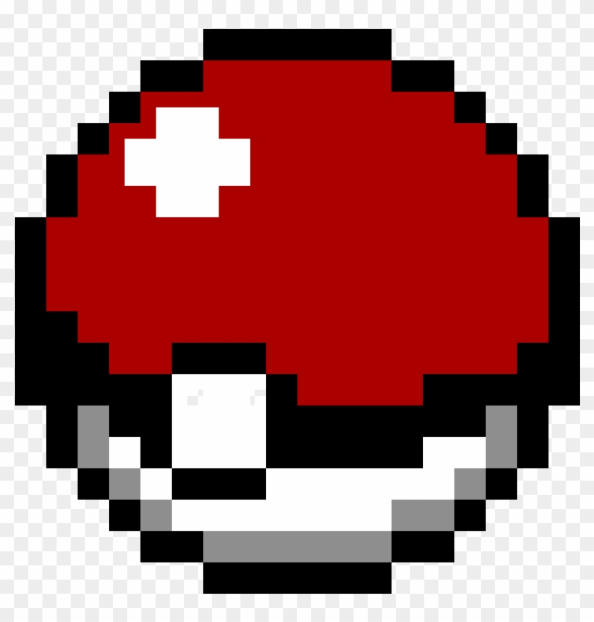 Master Ball Sprite Png , Png Download - Pixel Art Pokemon Clipart #4945371