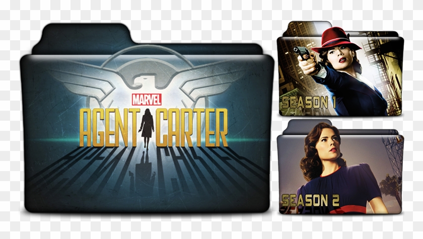 Windows Png To Ico - Agent Carter Season 1 Folder Icon Clipart