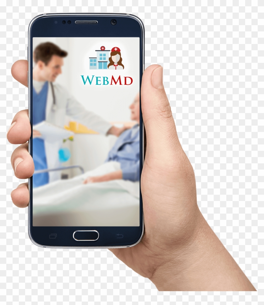 Health Information And Decision-support Tools Including - Android Mobile In Hand Png Clipart