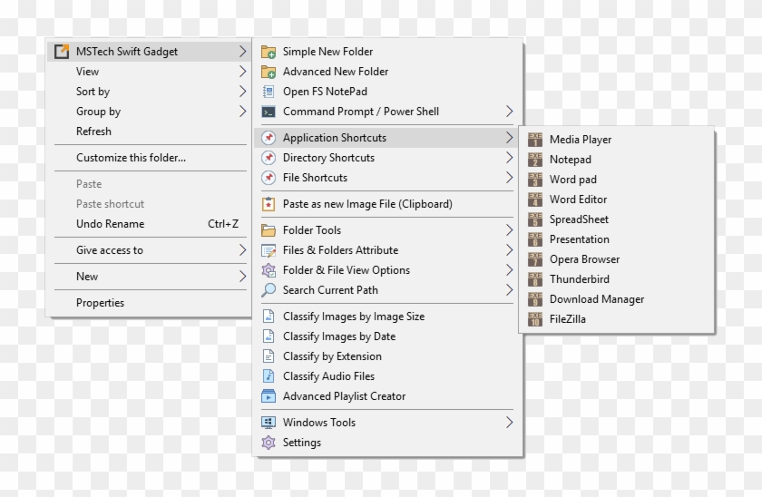 1 - Mstech Swift Gadget Clipart #4946100