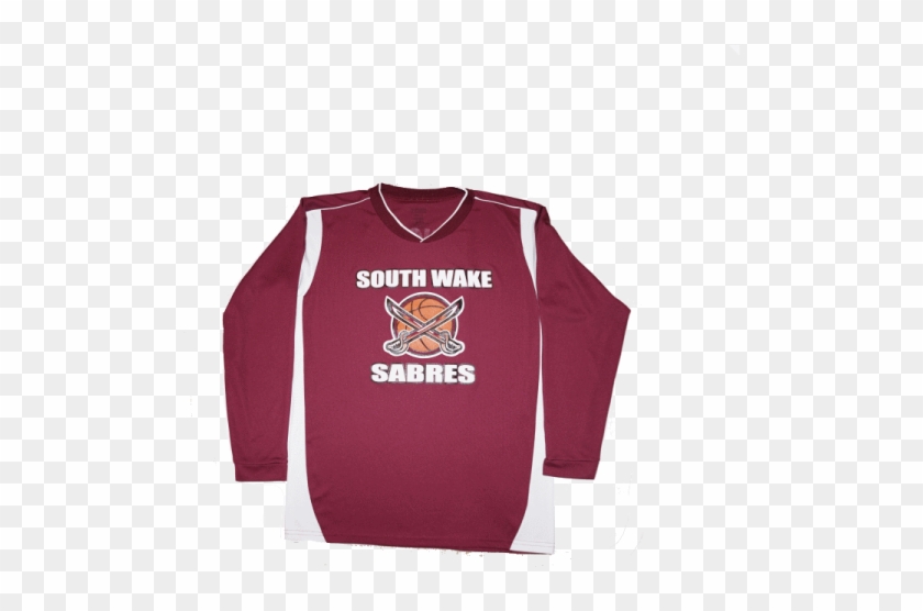 South Wake Sabres - Long-sleeved T-shirt Clipart #4946129