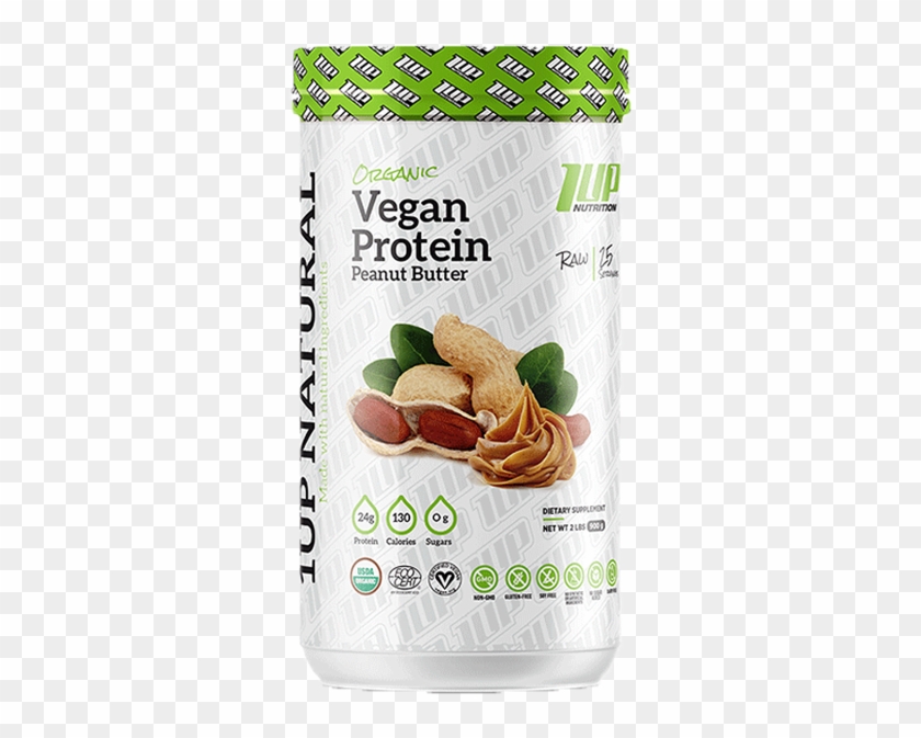1up Nutrition Vegan Peanut Butter Protein Powder - Potato Chip Clipart #4946224