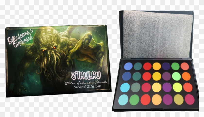 Cthulhu Water Activated Paint Palette Self Expression - Eye Shadow Clipart #4946406