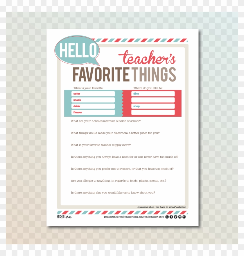 3,900×3,900 Pixels Teacher Survey, Teacher Wish List, - Poster Clipart #4946592