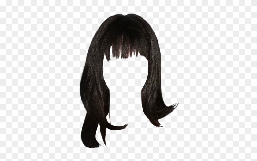 Naya Rivera Casual Long Straight Hairstyle With Blunt - Lace Wig Clipart