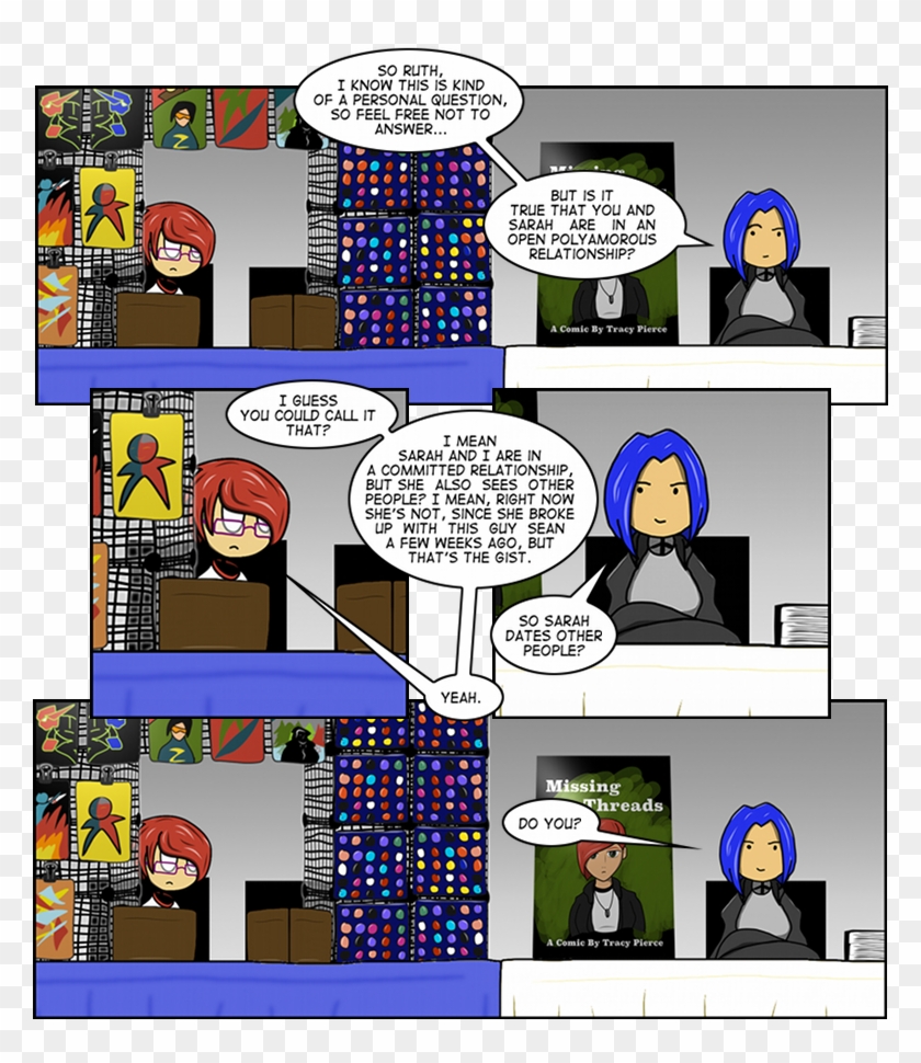 Ruth Doesn't So Much Care What Her Relationship Is - Cartoon Clipart #4947021