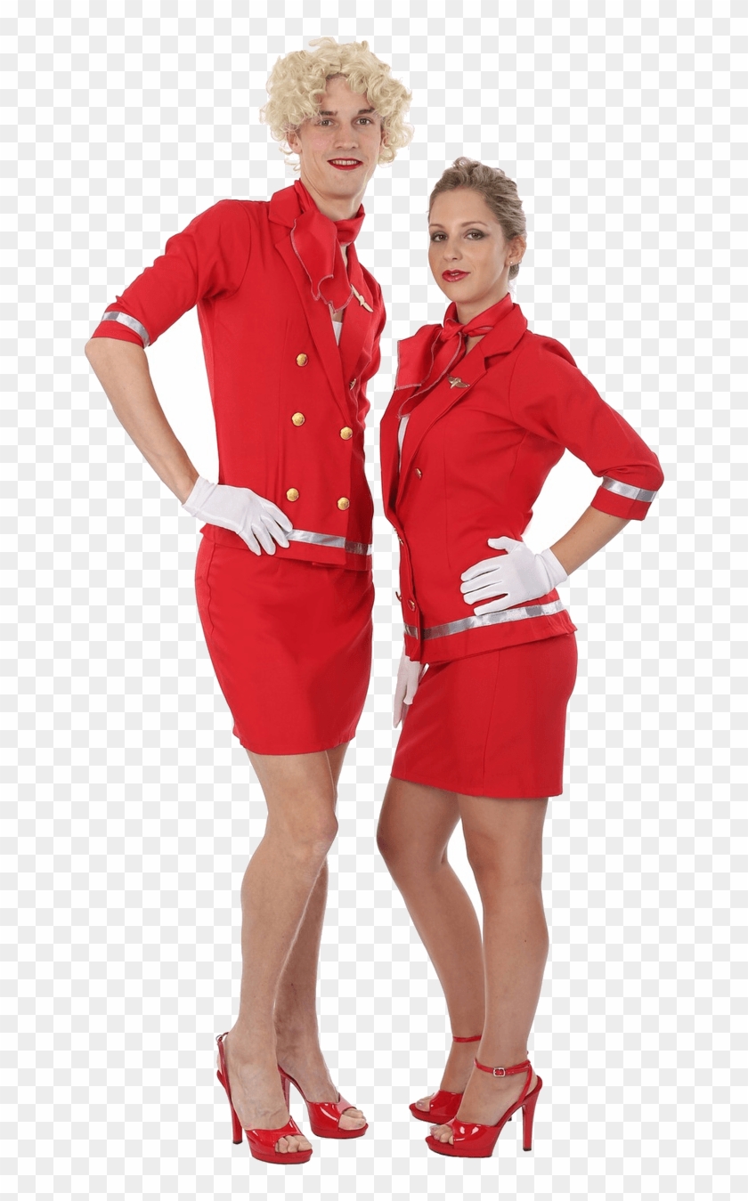 Air Hostess Fancy Dress Stag , Png Download - Girl Clipart #4947022