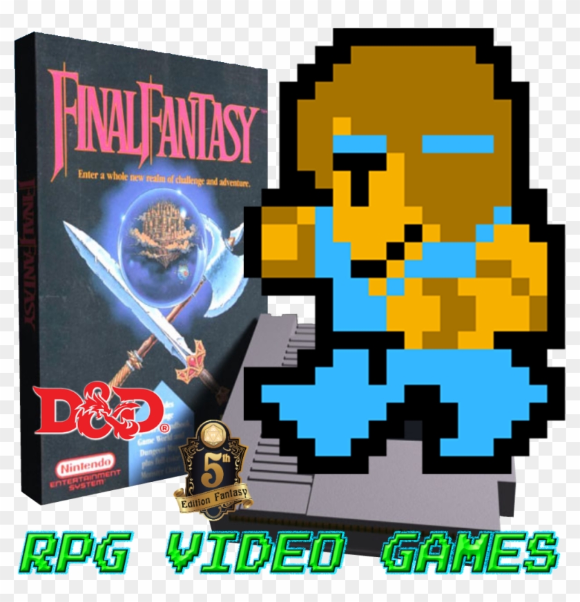 Final Fantasy D&d 5e Black Belt - Final Fantasy Gif 8 Bit Clipart