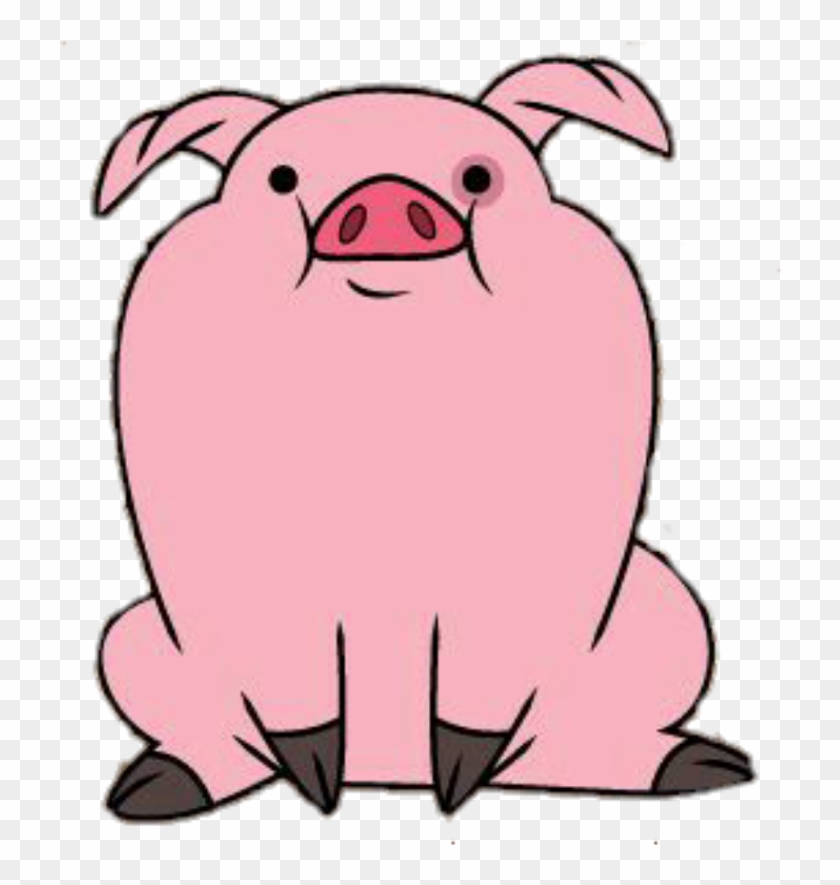 #pig #waddles #gravityfalls💕 - Paytak Domuz Clipart #4947995