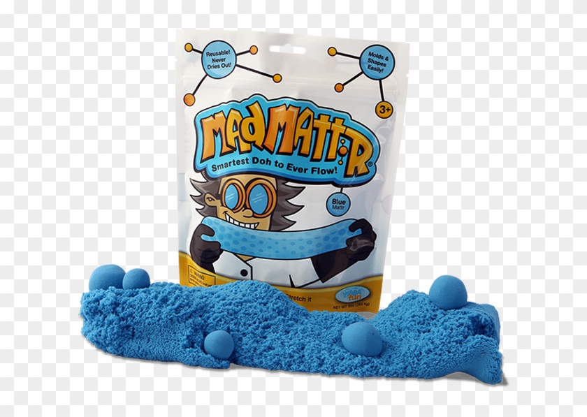 Mad Mattr Blue Dough Pack - Mad Mattr Clipart #4948098