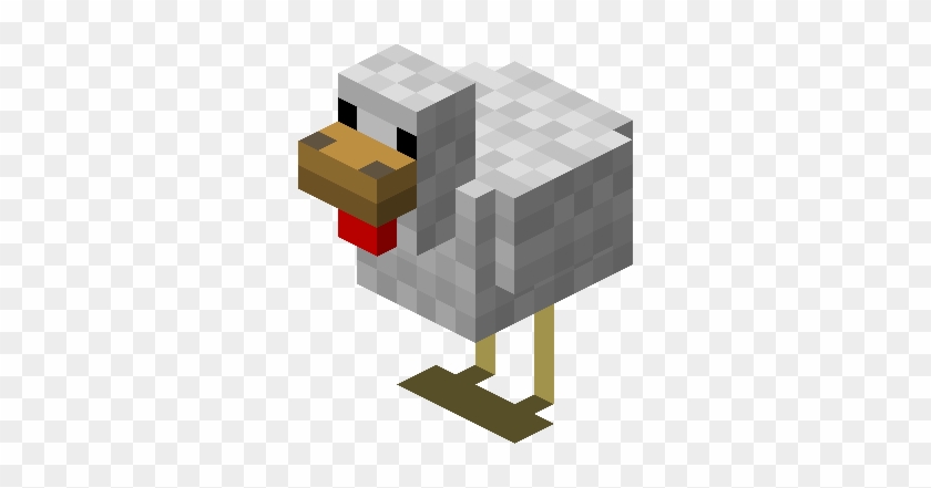 Even - Minecraft Chicken Clipart #4948309