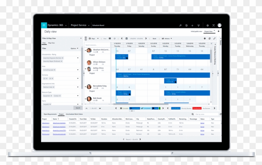 Dynamics 365 Project Management - Dynamics 365 Project Service Automation Clipart #4948596