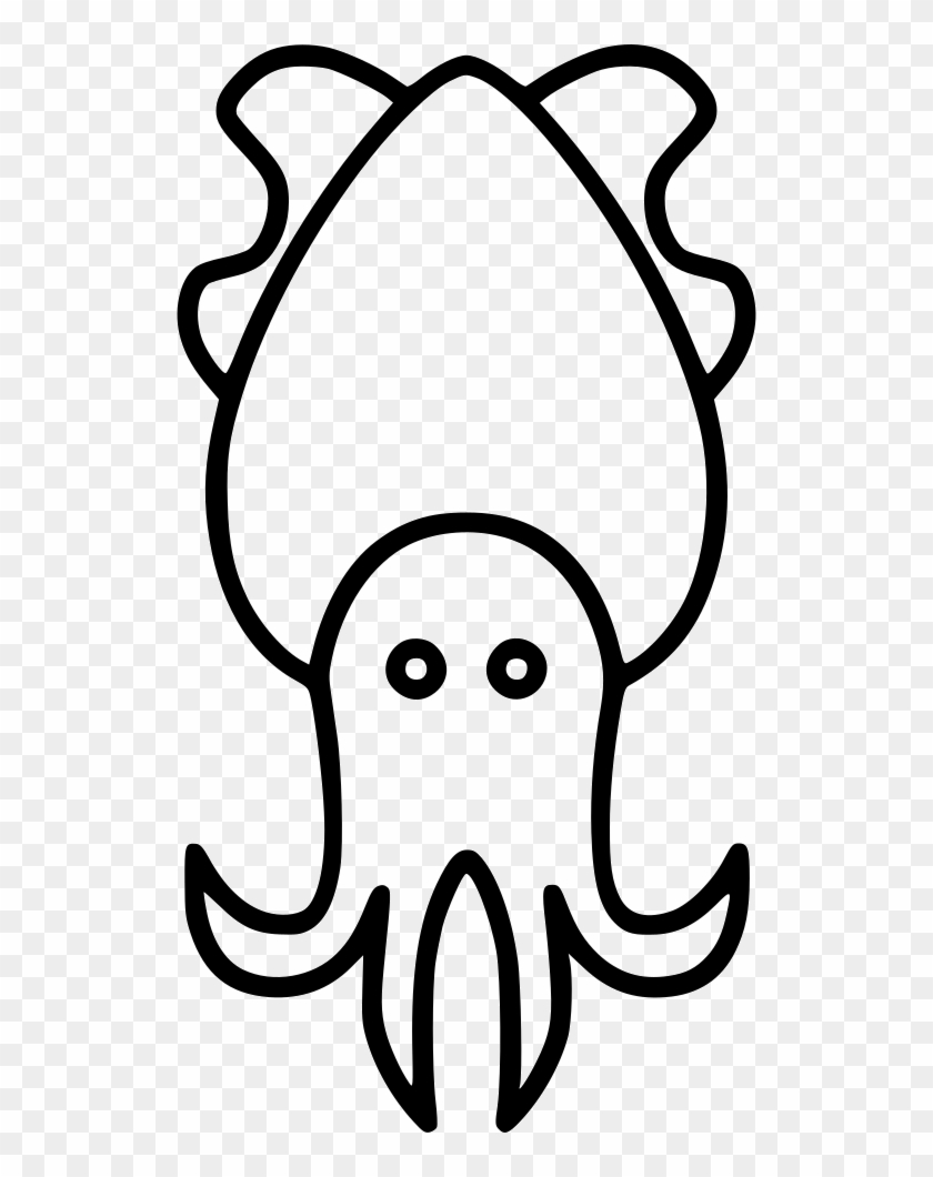 Png File Svg - Draw Cuttlefish Clipart Step By Step Transparent Png