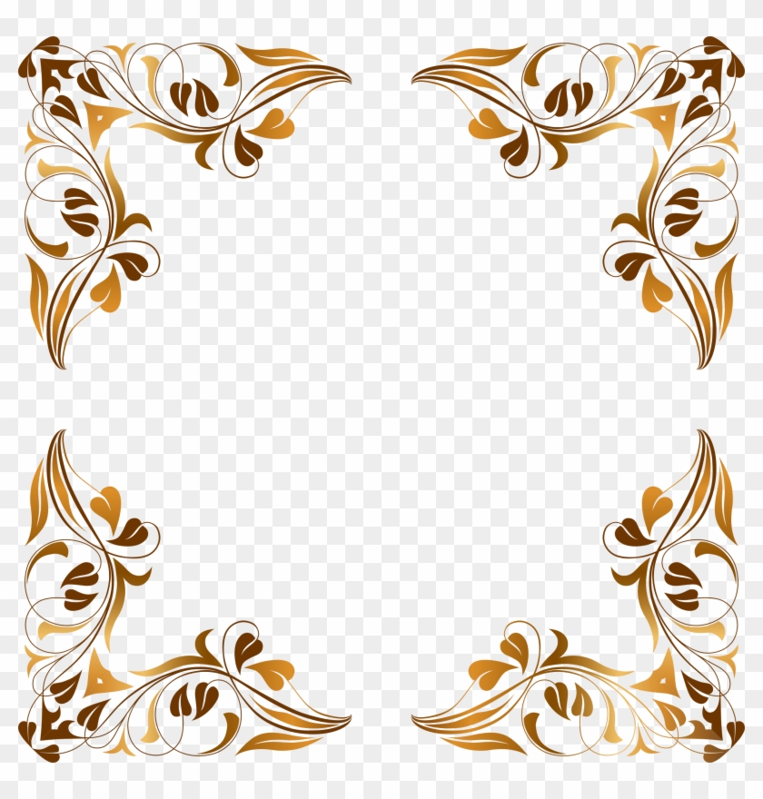 15 Flourish Frame Png For Free On Mbtskoudsalg Clipart