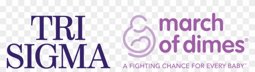 Sigma Sigma Sigma On Twitter - Tri Sigma March Of Dimes Clipart