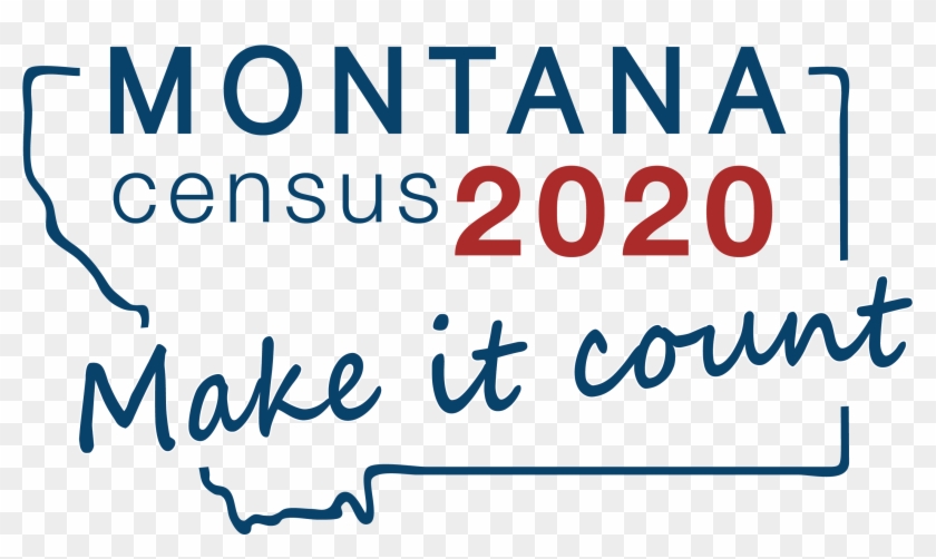 Montana Census - Calligraphy Clipart #4950584