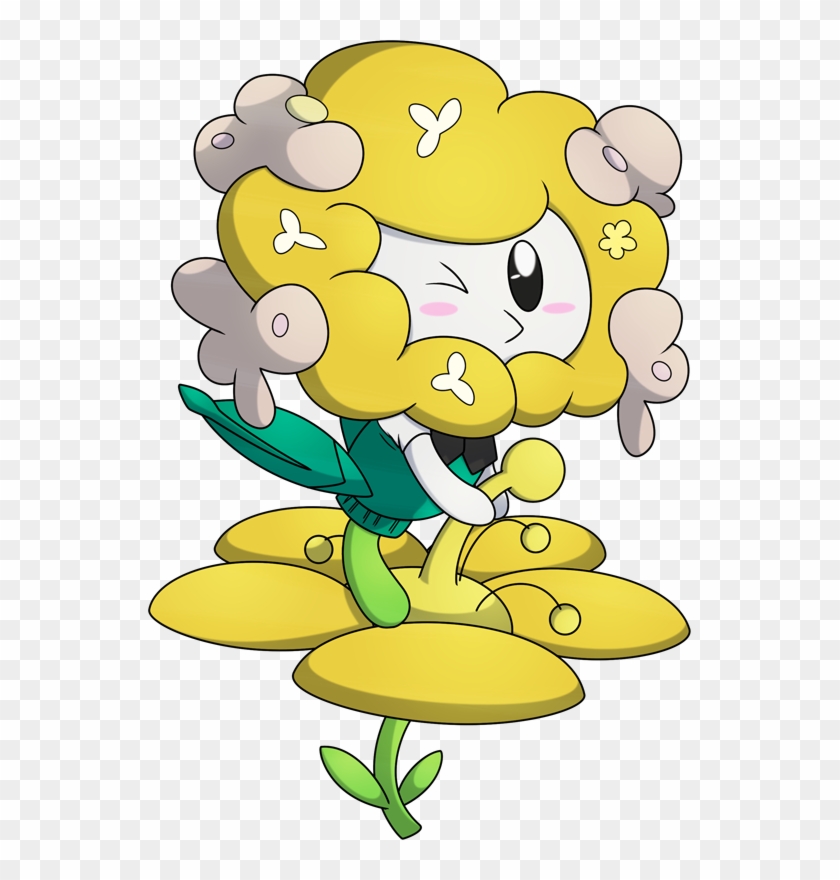 Pokemon Shiny Flabebe Yellow Is A Fictional Character - Flabébé Clipart #4950814