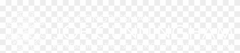 Representative Joe Cunningham - Johns Hopkins Logo White Clipart #4950847