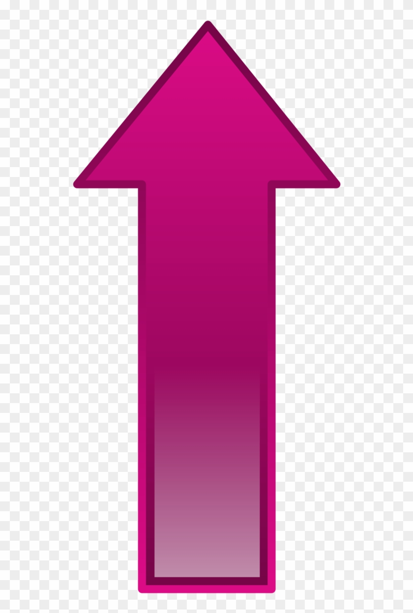 Arrow Pointing Up Gif , Png Download - Pink Arrow Pointing Up Clipart