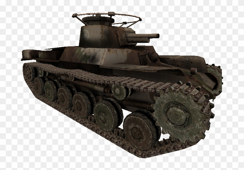 Type 97 Destroyed Model Waw - Call Of Duty World At War Japanese Tank Clipart