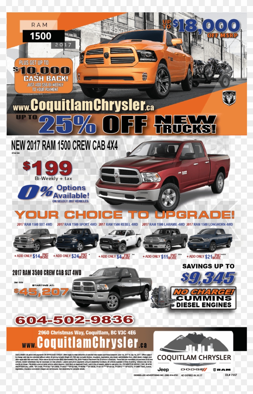 Coquitlam June 2-8 - Dodge Power Wagon Clipart