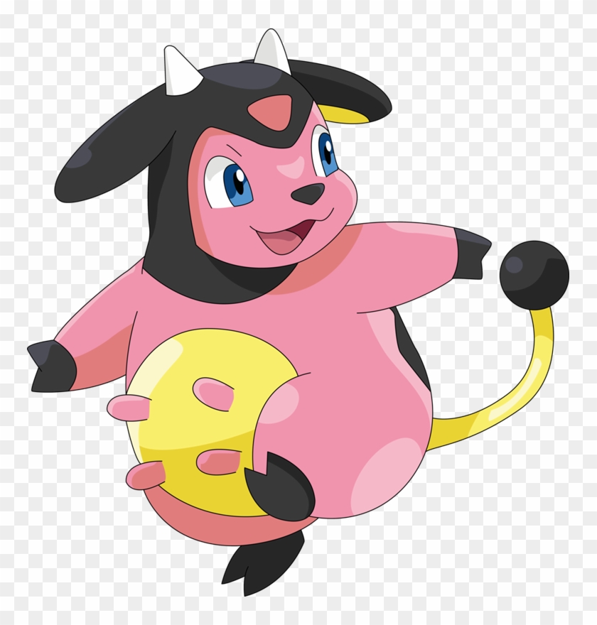 Pokemon Shiny Miltank Is A Fictional Character Of Humans - Miltank Clipart #4952689