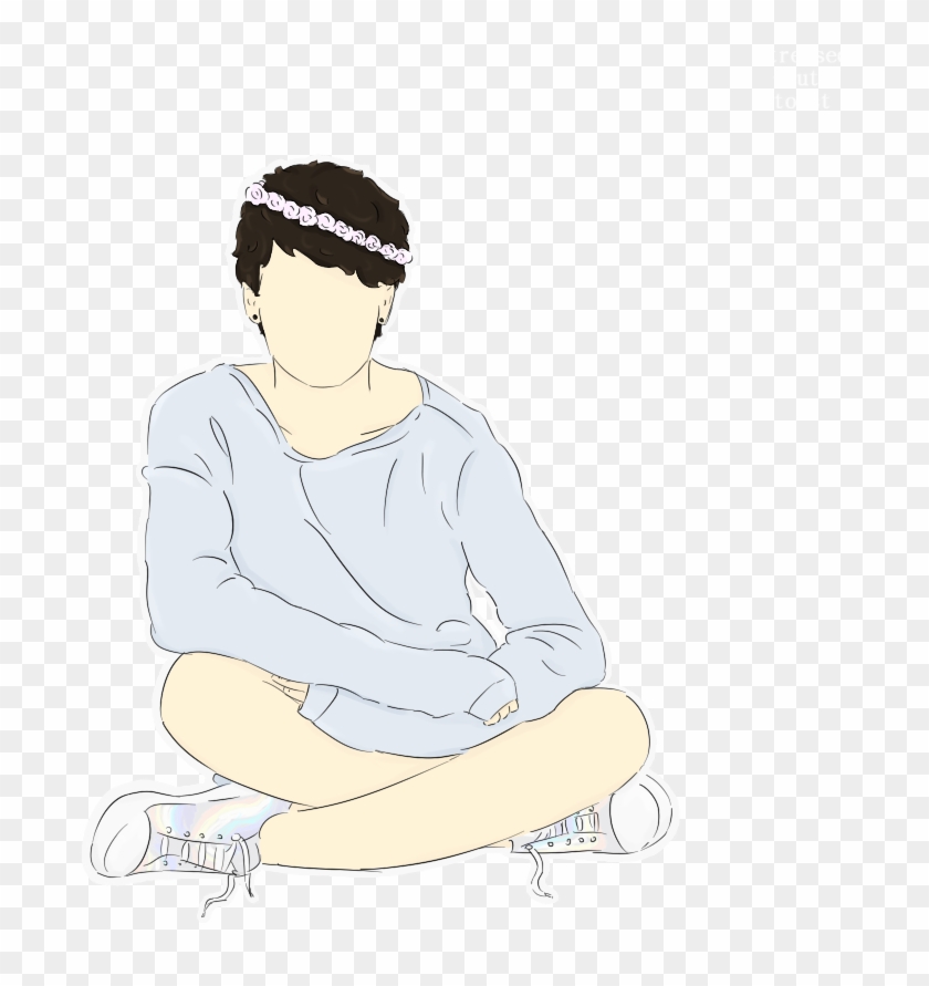 Image Result For Pastel Danisnotonfire - Sitting Clipart