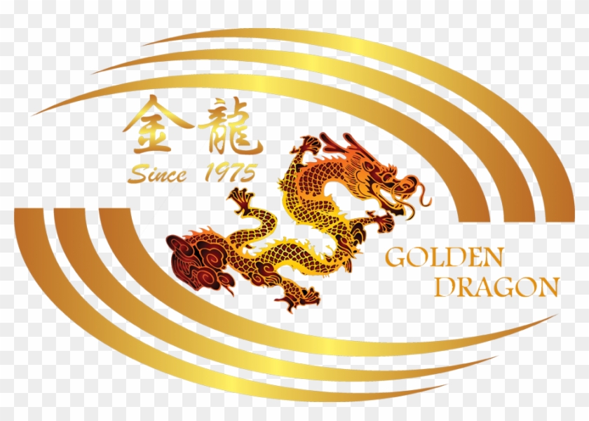 Golden Dragon Chinese Restaurant - Graphic Design Clipart #4953124
