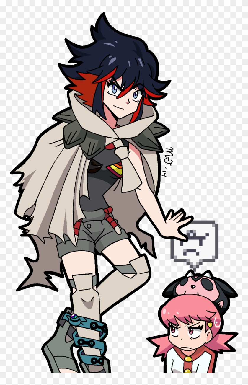 Akane Higana Jakuzure Nonon Matoi Ryuuko Miltank And - Rawr Xd Anime Clipart #4953305